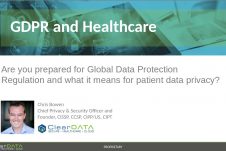 GDPR and Healthcare